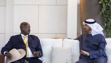Photo: UAE and Ugandan Presidents explore ways to strengthen bilateral cooperation