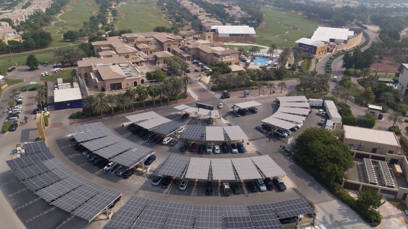 Photo: Wasl unveils one of the largest on-grid solar projects in Dubai