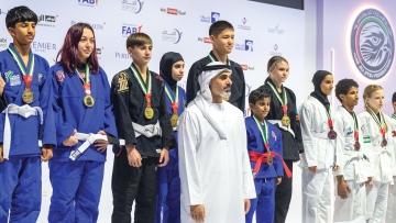 Photo: Khaled bin Mohamed bin Zayed inaugurates 15th Abu Dhabi World Professional Jiu-Jitsu Championship