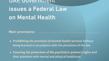 Photo: UAE Government issues Federal Decree on Mental Health