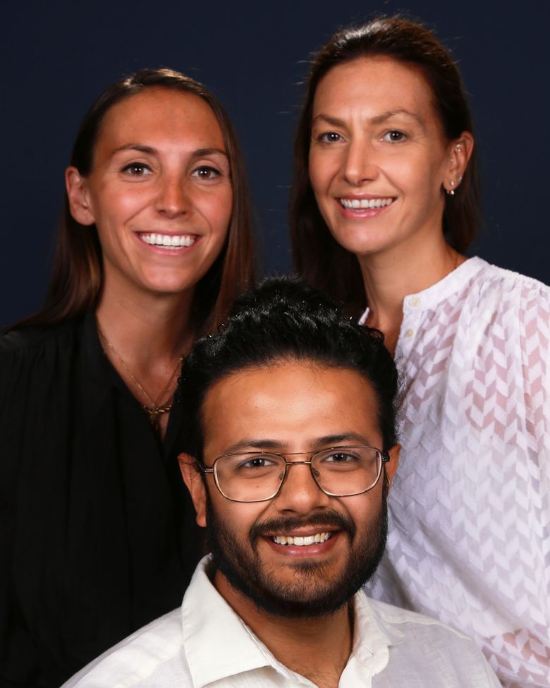 Shaina Shiwarski, Shanks Pandya and Stephanie Daniel